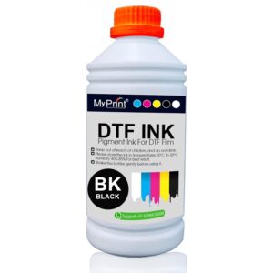 DTF Ink | for L805 | L1800 | 12 INCH | 24 INCH | Suitable for All Direct to Film (DTF) Printer | CMYK+White | 1 Liter (White)